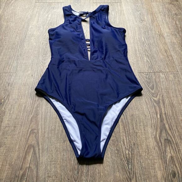 Cupshe Navy One Piece - Picture 5 of 6
